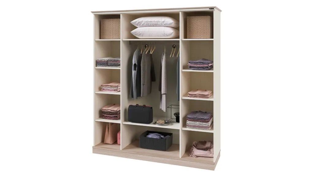 BOHEMSOFT 4-DOOR CABINET WITHOUT LEGS