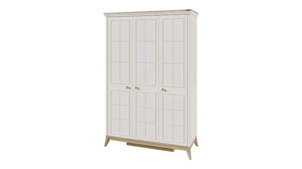 [52.3821106.011] ALEGRA 3 DOORS WARDROBE
