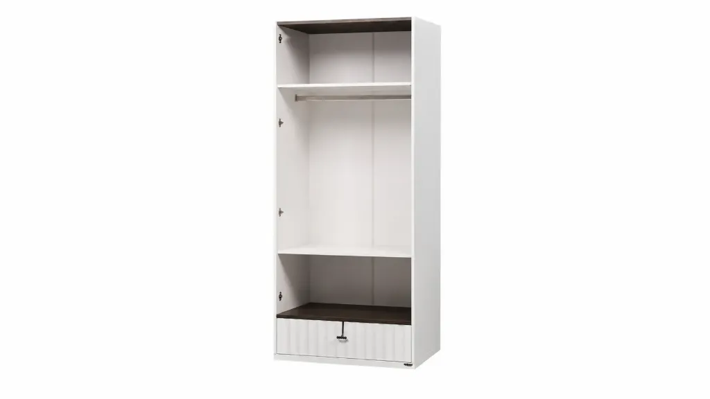 [52.2471131.025] COOL 2 GLASS DOORS WARDROBE