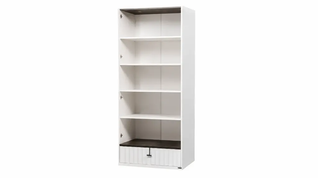 [52.2471132.025] COOL 2 GLASS DOORS WARDROBE - WITH S