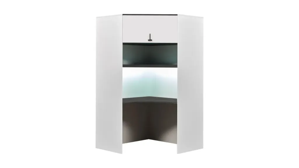 [52.2471124.025] COOL CORNER WARDROBE - WITH STUDY
