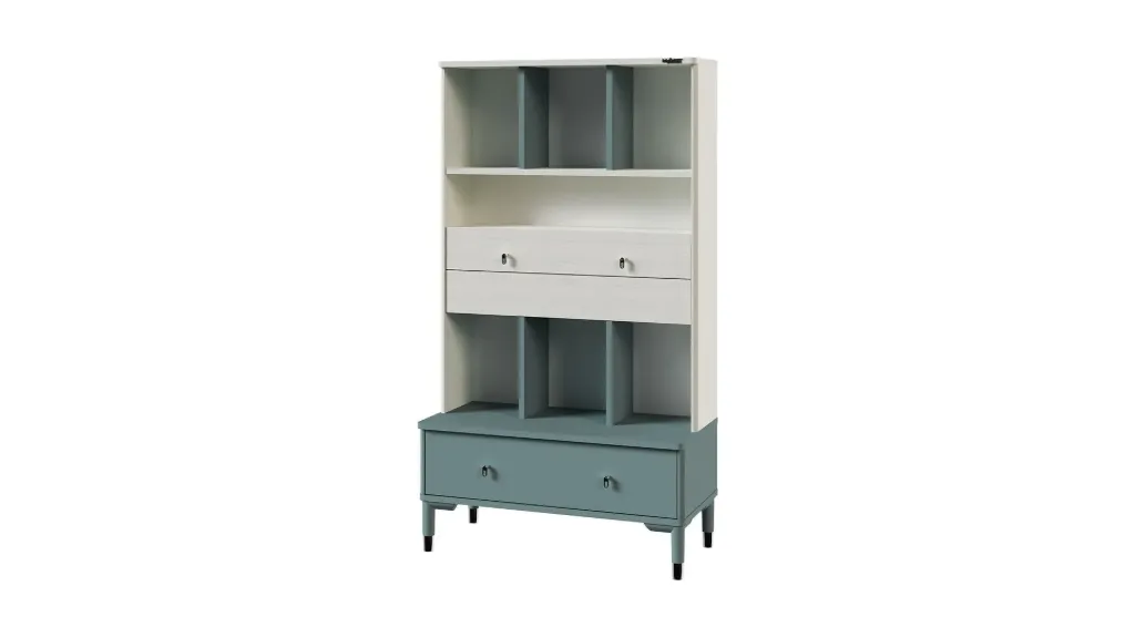 MARIN BOOKCASE - BLUE